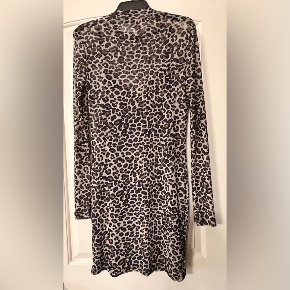 HYFVE Animal Print Long Sleeve Top